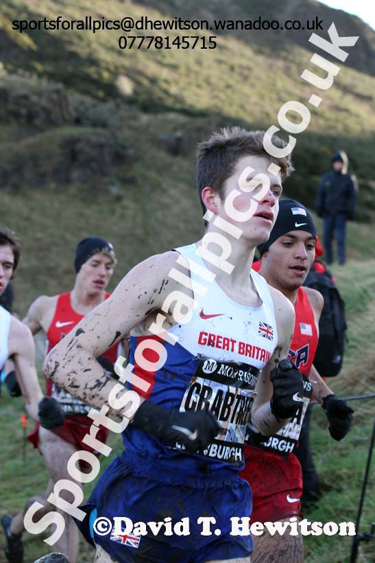 Junior mens 6k, Morrisons Great Edinburgh Cross Country. Photo: David T. Hewitson/Sports for All Pics